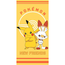 KAPTAN Pokémon Pikachu és Scorbunny - törölköző gyerekeknek (005571-010) lakástextília