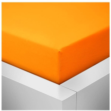 KAPTAN prostěradlo jersey do postýlky - 70x140 oranžová lakástextília
