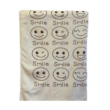KAPTAN Rychleschnoucí osuška Smile 70 × 140 cm, béžová (8595693233221) lakástextília