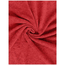 KAPTAN Sheet Terry Lux, 90 × 200 cm, red (5693218723-010) lakástextília