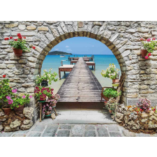  Kapu a tengerbe tapéta, 300 x 200 cm tapéta, díszléc és más dekoráció