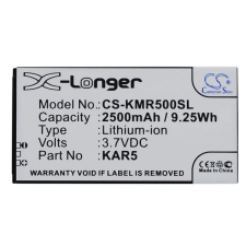  KAR5 Akkumulátor 2500 mAh mobiltelefon akkumulátor