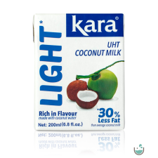 Kara Kara classic UHT kókusztej Light 200 ml reform élelmiszer