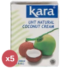 Kara Kara UHT kókuszkrém csomag 5X200 ml