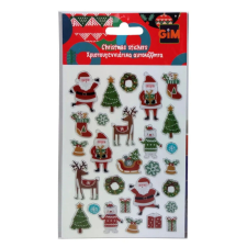  Karácsony Gift PVC matrica matrica