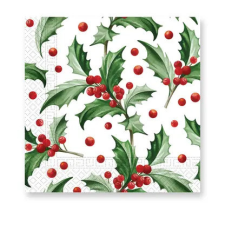 Karácsony i Branches szalvéta 20 db-os 33x33 cm party kellék