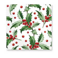 Karácsony i Branches szalvéta 20 db-os 33x33 cm party kellék