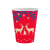 Karácsony Let It Snow, Karácsony papír pohár 6 db-os 250 ml