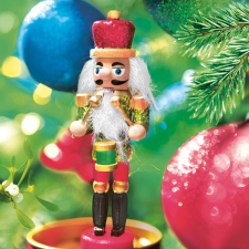 Karácsony Nutcracker szalvéta 20 db-os 33x33 cm party kellék