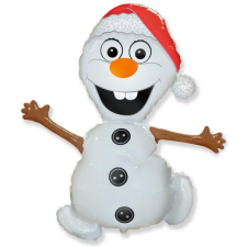 Karácsony Snowman, Hóember fólia lufi 61 cm party kellék