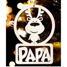  Karácsonyfa dísz, Papa, rénszarvas karácsonyfadísz