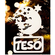  Karácsonyfa dísz, Tesó, hold karácsonyfadísz