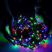 Karácsonyfa égősor 8 programmal, 240 LED-es 18m - Színes karácsonyfa izzósor