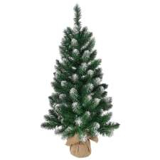  Karácsonyfa MagicHome Karácsony Nico, juta fenyő, havas végek, 60 cm műfenyő