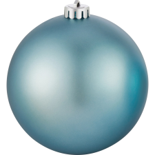  Karácsonyfagömb 14 cm átmérő türkiz karácsonyfadísz