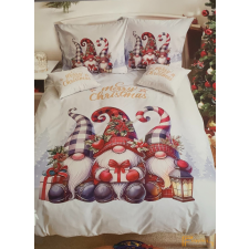  Karácsonyi 3 részes ágyneműhuzat 3D - Három manó karácsonyi textilia