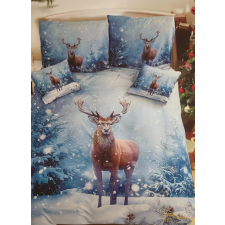  Karácsonyi 3 részes ágyneműhuzat 3D - Karácsonyi szarvas karácsonyi textilia