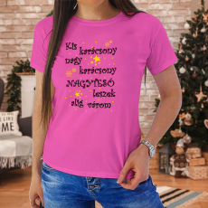  Karácsonyi ajándék - Nagytesó leszek női póló