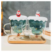  Karácsonyi bögre készlet fedővel – 2 db TX308438 bögrék, csészék