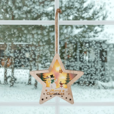 Karácsonyi csillag, fa ablak-, ajtódísz karácsonyi ablakdekoráció