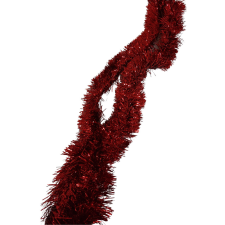  Karácsonyi dekor boa piros 2mx9cm karácsonyfadísz