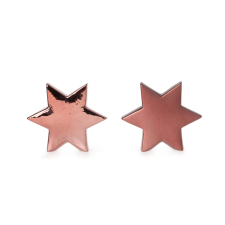  Karácsonyi dekor csillag 10,2 cm sötétpiros 2-féle változatban karácsonyi dekoráció