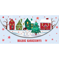  KARÁCSONYI DÍSZBORÍTÉK, HAZIKÓK ÉS CSILLAGOK party kellék