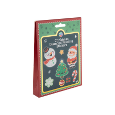  Karácsonyi gyémántfestős díszek, 12 db kreatív és készségfejlesztő