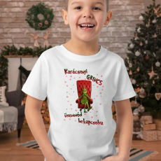  Karácsonyi gyerek póló - Grincs üzemmód bekapcsolva