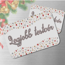  Karácsonyi hűtőmágnes - Legjobb testvér hűtőmágnes