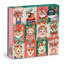 Karácsonyi kedvencek puzzle 500 darabos puzzle, kirakós