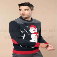  Karácsonyi kötött pulóver