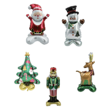  Karácsonyi lufi figura mix 89-110cm dekorációs kellék