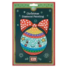  Karácsonyi Ornament XL gyémántszemes kirakó A5 oktatójáték