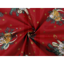  Karácsonyi pamutvászon dekorációs kellék