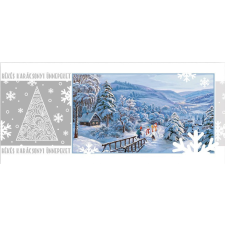  KARÁCSONYI PÉNZES BORÍTÉK, HÓEMBER ÉPÍTÉS boríték