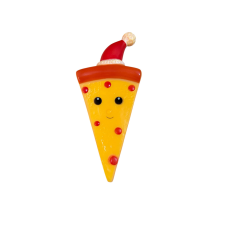  Karácsonyi Pizza” csipogós kutyajáték – ünnepi gumijáték játék kutyáknak