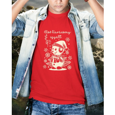  Karácsonyi póló - Első karácsony együtt férfi póló férfi póló