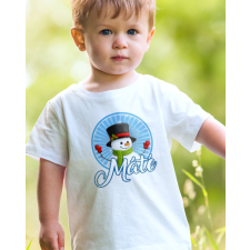  Karácsonyi póló szett - Hóemberes gyerek póló gyerek póló