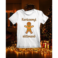  Karácsonyi pólók - Sütimanó gyerek póló