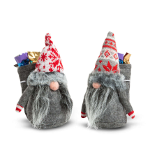  Karácsonyi skandináv manó - 12 x 8 x 20 cm - 2 féle karácsonyi dekoráció