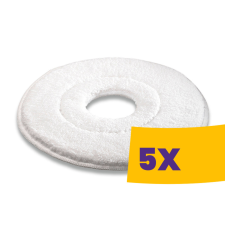 Karcher Mikroszálas Pad, Fehér, 280 mm 5db kisháztartási gépek kiegészítői