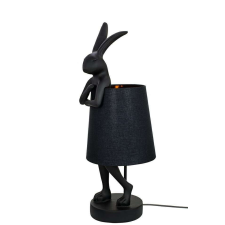 KARE asztali lámpa RABBIT 68 cm fekete világítás