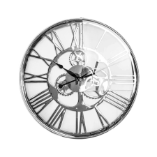 KARE Gear 60 Króm Fogaskerék Falióra falióra