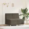  Karfa Nélküli Modularis Kanapé Egység 2 pcs Sötétszürke