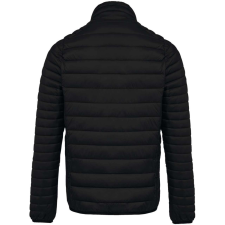 KARIBAN bélelt meleg és ultrakönnyű férfi kabát KA6120, Black-4XL férfi kabát, dzseki