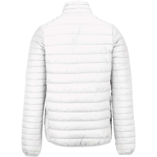 KARIBAN bélelt meleg és ultrakönnyű férfi kabát KA6120, White-4XL férfi kabát, dzseki