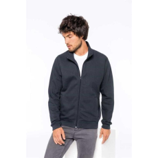 KARIBAN Dzseki Kariban cipzáras polár unisex, navy, XL