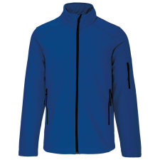 KARIBAN Férfi 3 rétegű softshell dzseki, Kariban KA401, Dark Royal Blue-M női dzseki, kabát