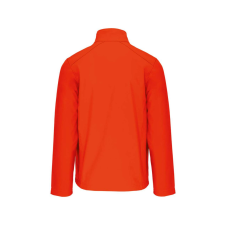 KARIBAN Férfi 3 rétegű softshell dzseki, Kariban KA401, Fluorescent Orange-XL női dzseki, kabát